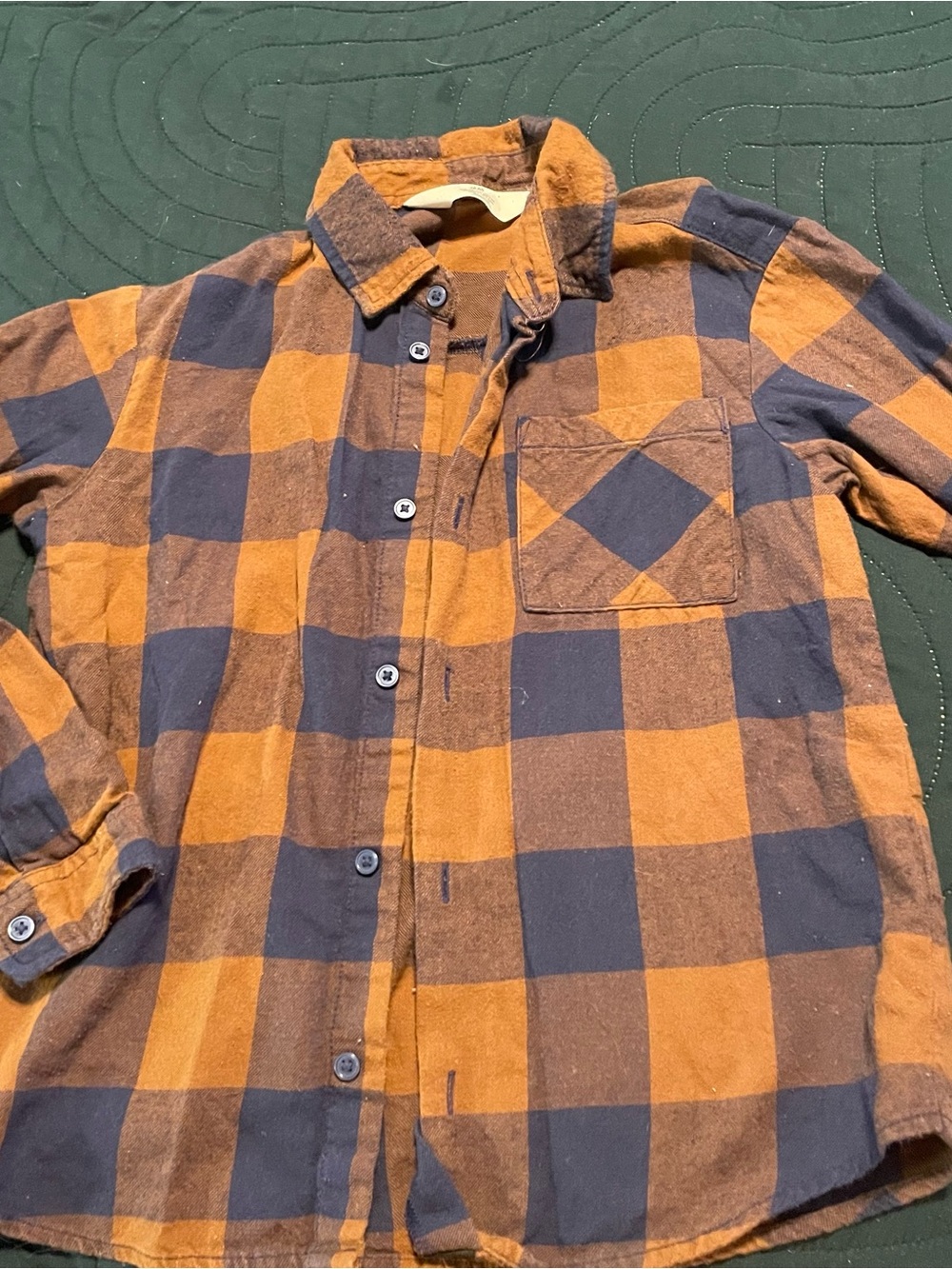 H&M Boys Plaid Flannel Shirt